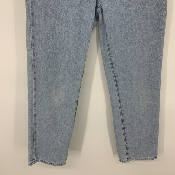 Pacsun Mom Jeans Blue Denim 100% Cotton Light Wash Ankle - Picture 4 of 11